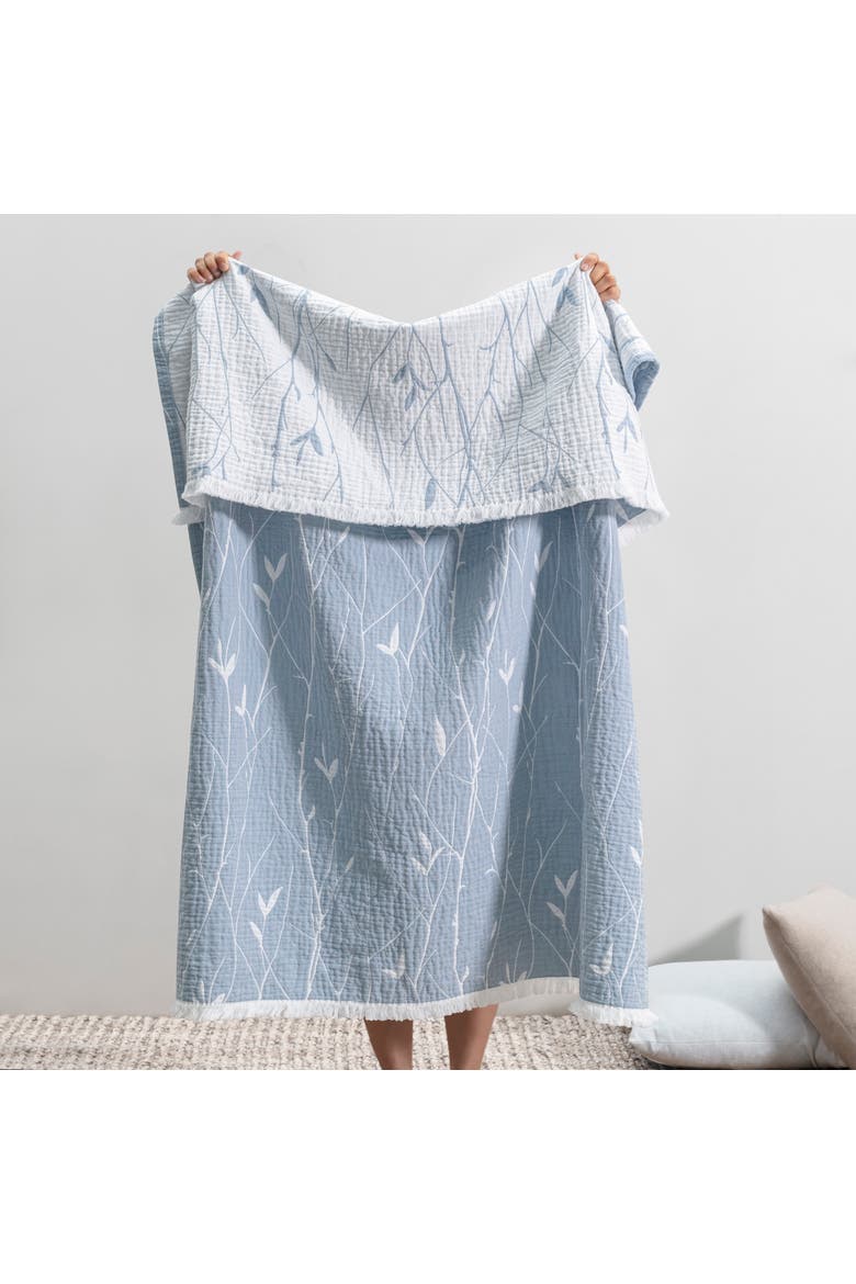Willow Throw, Alternate, color, Sky
