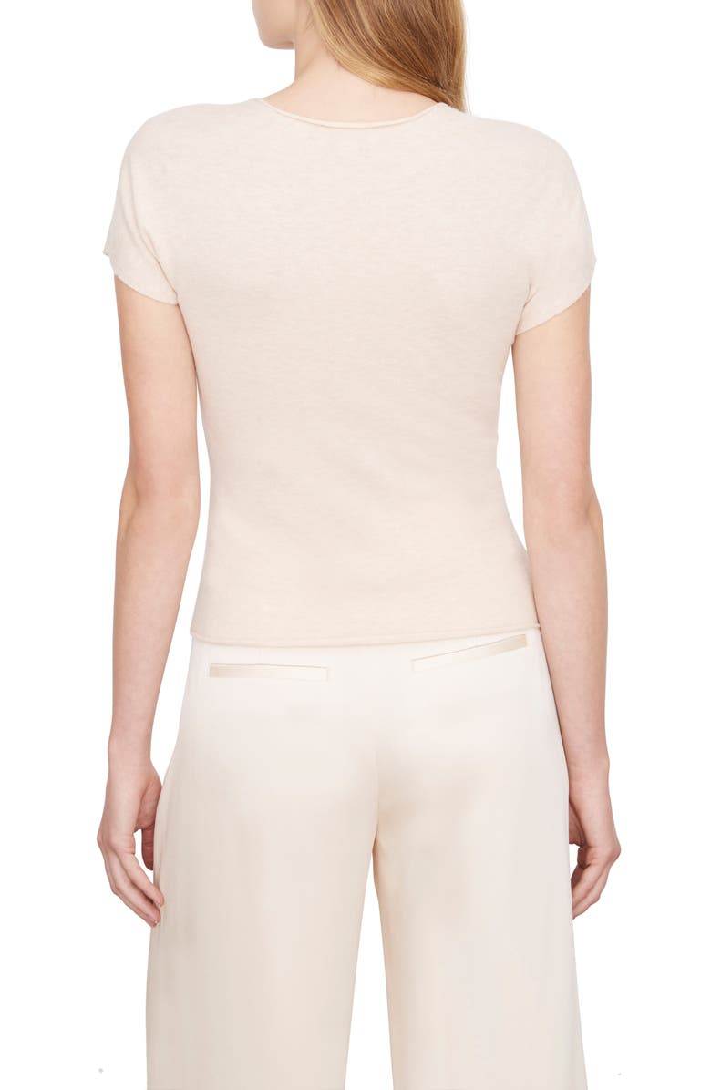Vince Wool & Cashmere Blend T-Shirt, Alternate, color, 