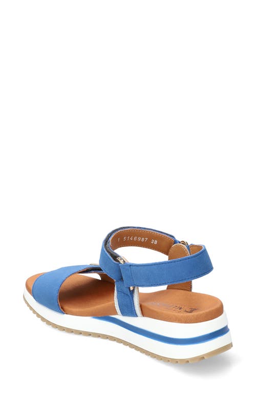 Mephisto Jeanie Ankle Strap Sandal In Denim
