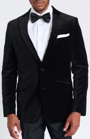 SAVILE ROW CO Velvet Blazer