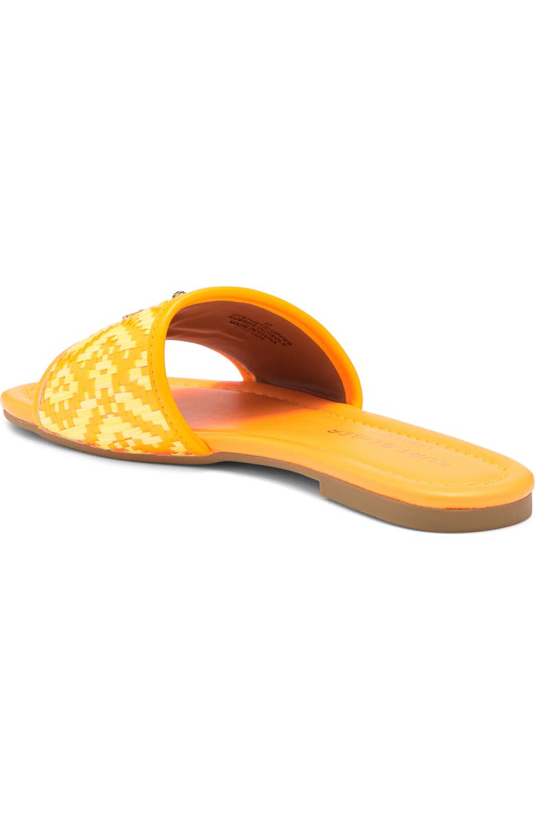 Kurt Geiger London Greenwich Slide Sandal, Alternate, color, Orange