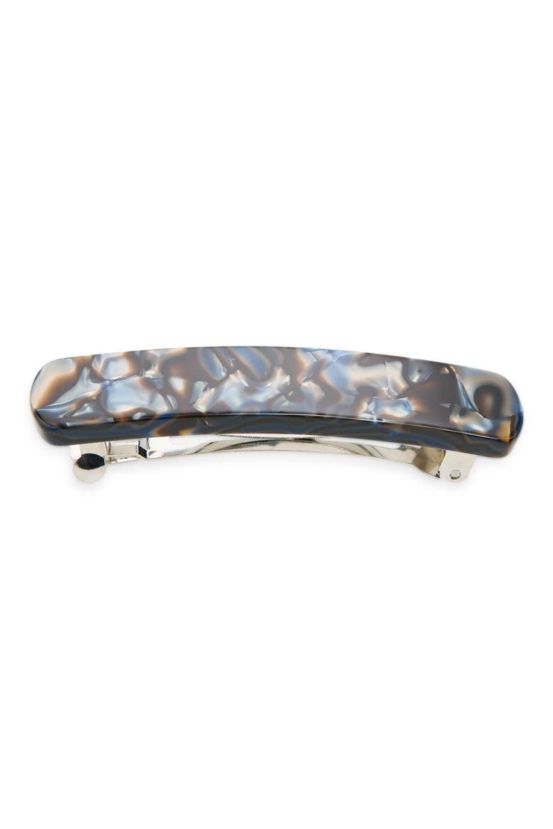 No. 3 Heirloom Barrette, Main, color, BLUE HORN