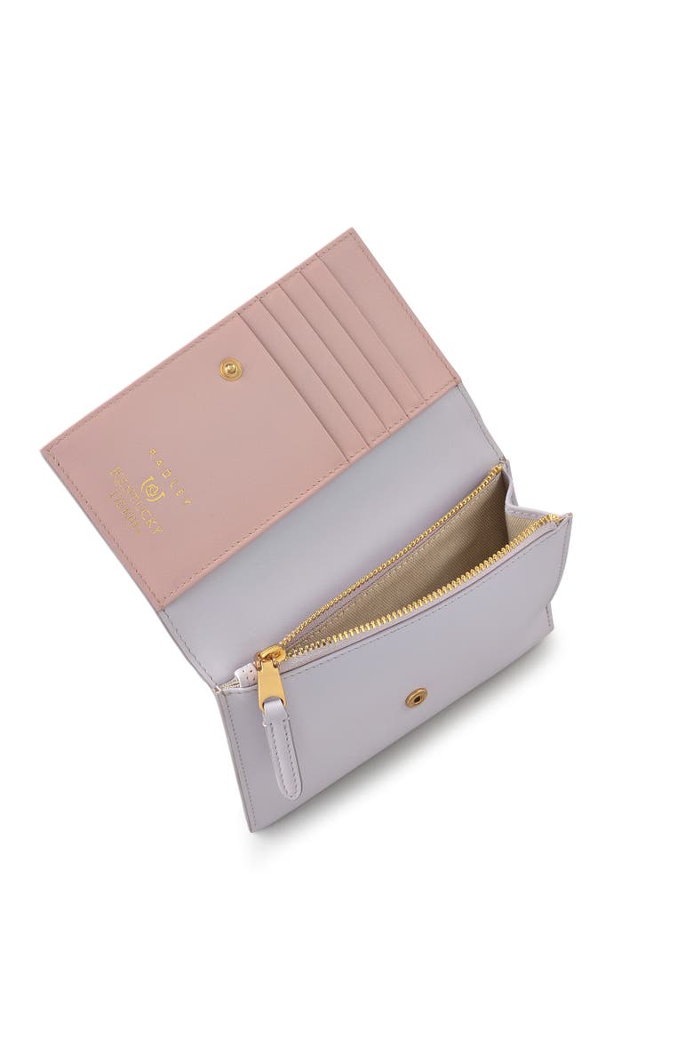 Radley Kentucky Derby SS25 Medium Flapover Wallet, Alternate, color, Thistle