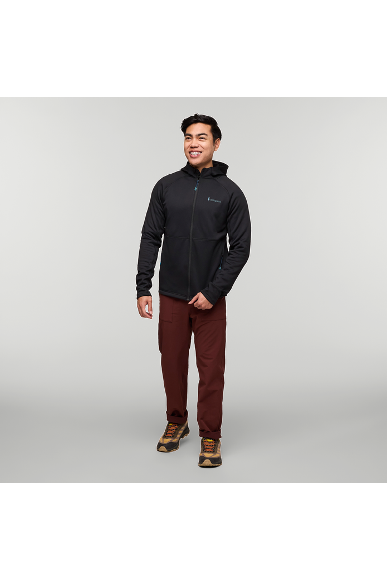 Tempa Fleece Hooded Jacket - Men's, Alternate, color, Cotopaxi Black
