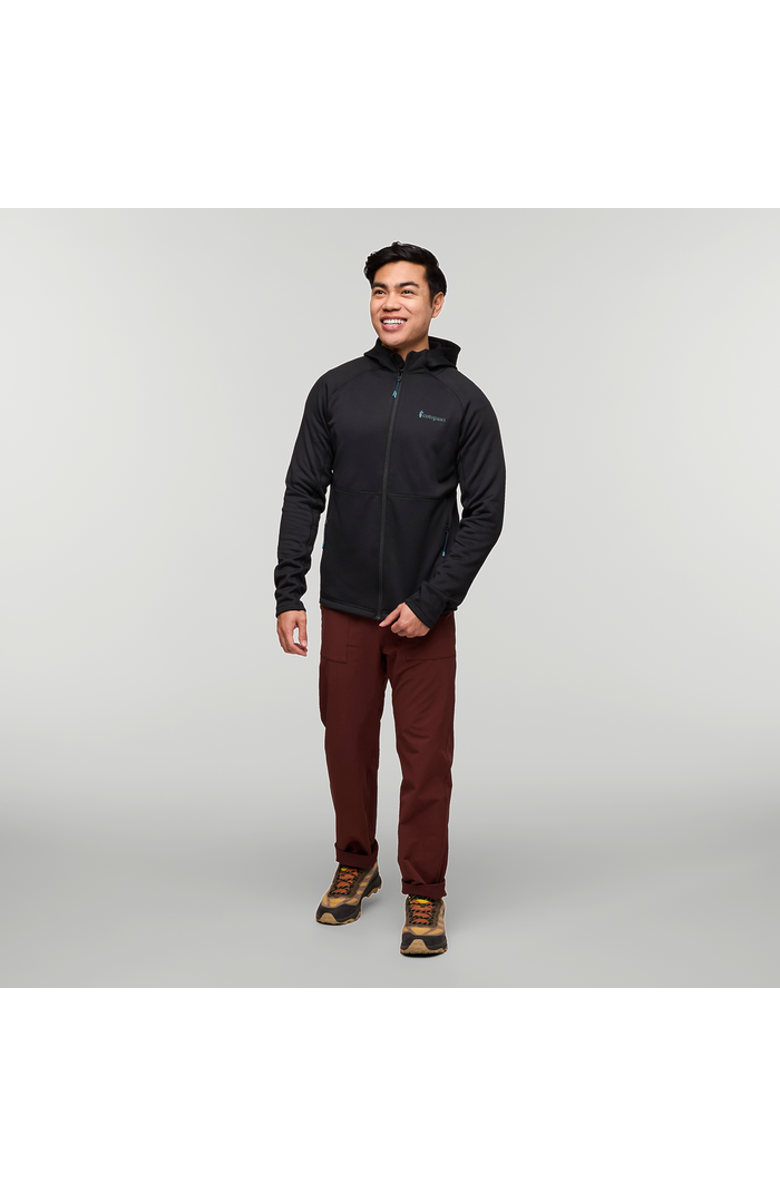 Cotopaxi Tempa Fleece Hooded Jacket - Men's, Alternate, color, Cotopaxi Black