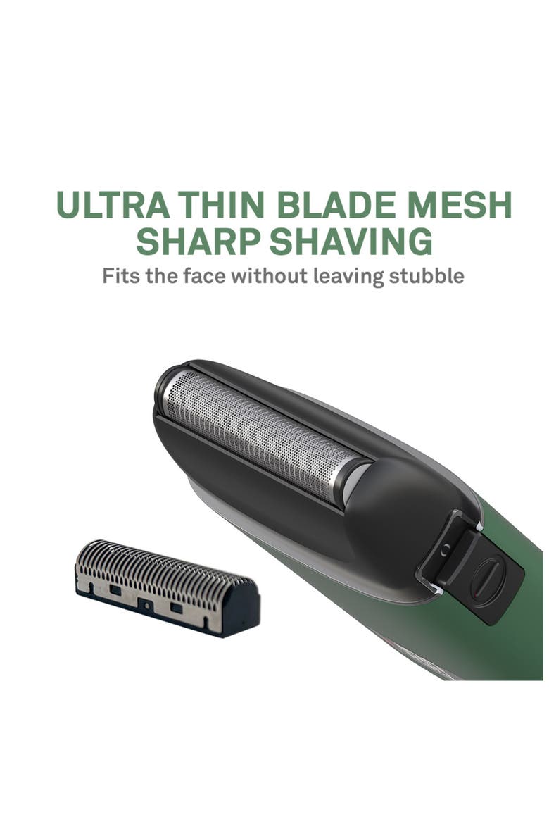 Solo Cordless Rechargeable Hair Trimmer, Alternate, color, Green