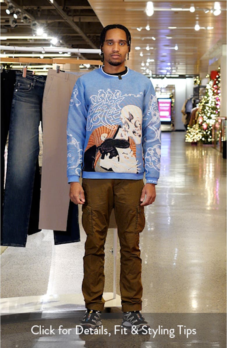 Yokai/Kabuki Jacquard Sweatshirt, sales video thumbnail