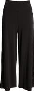 Eileen Fisher High Waist Wide Ankle Pants