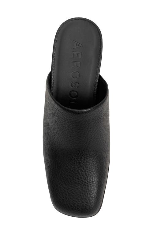 Aerosoles Chata Platform Mule In Black