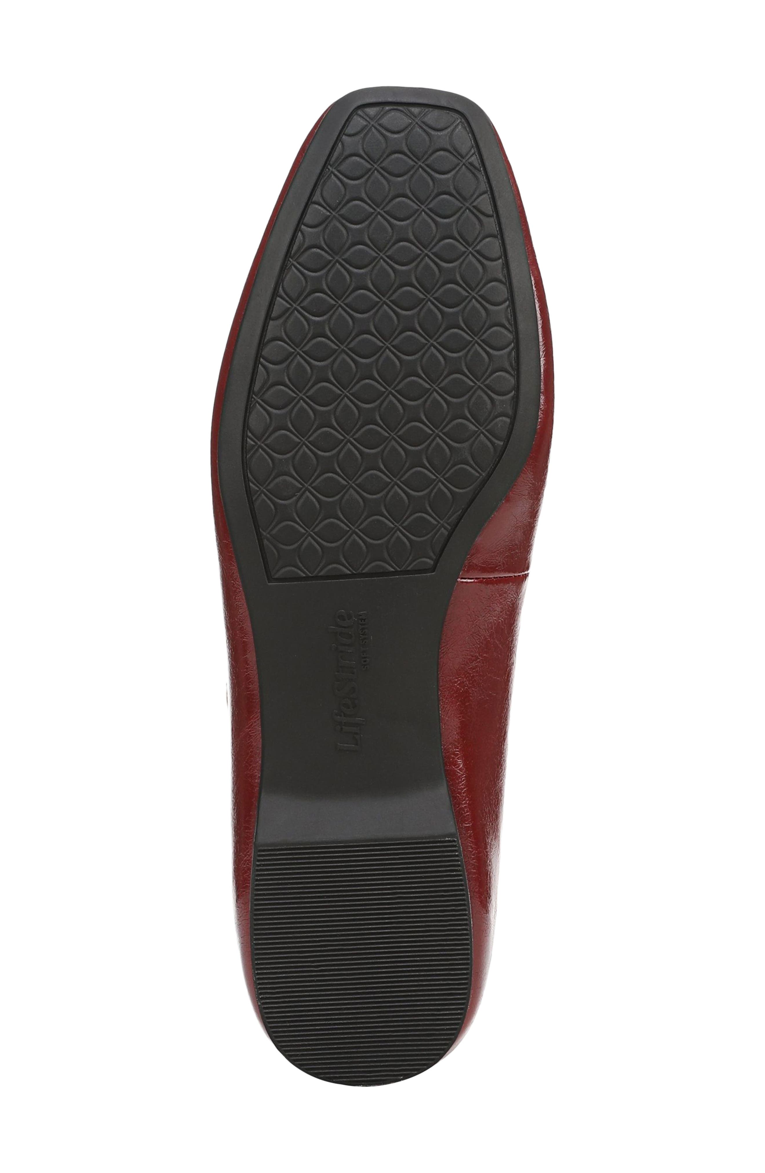 Bennett Mary Jane Flat, Alternate, color, DARK CHERRY