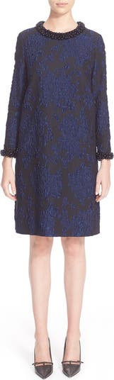 ESCADA Embellished Floral Jacquard Dress | Nordstrom