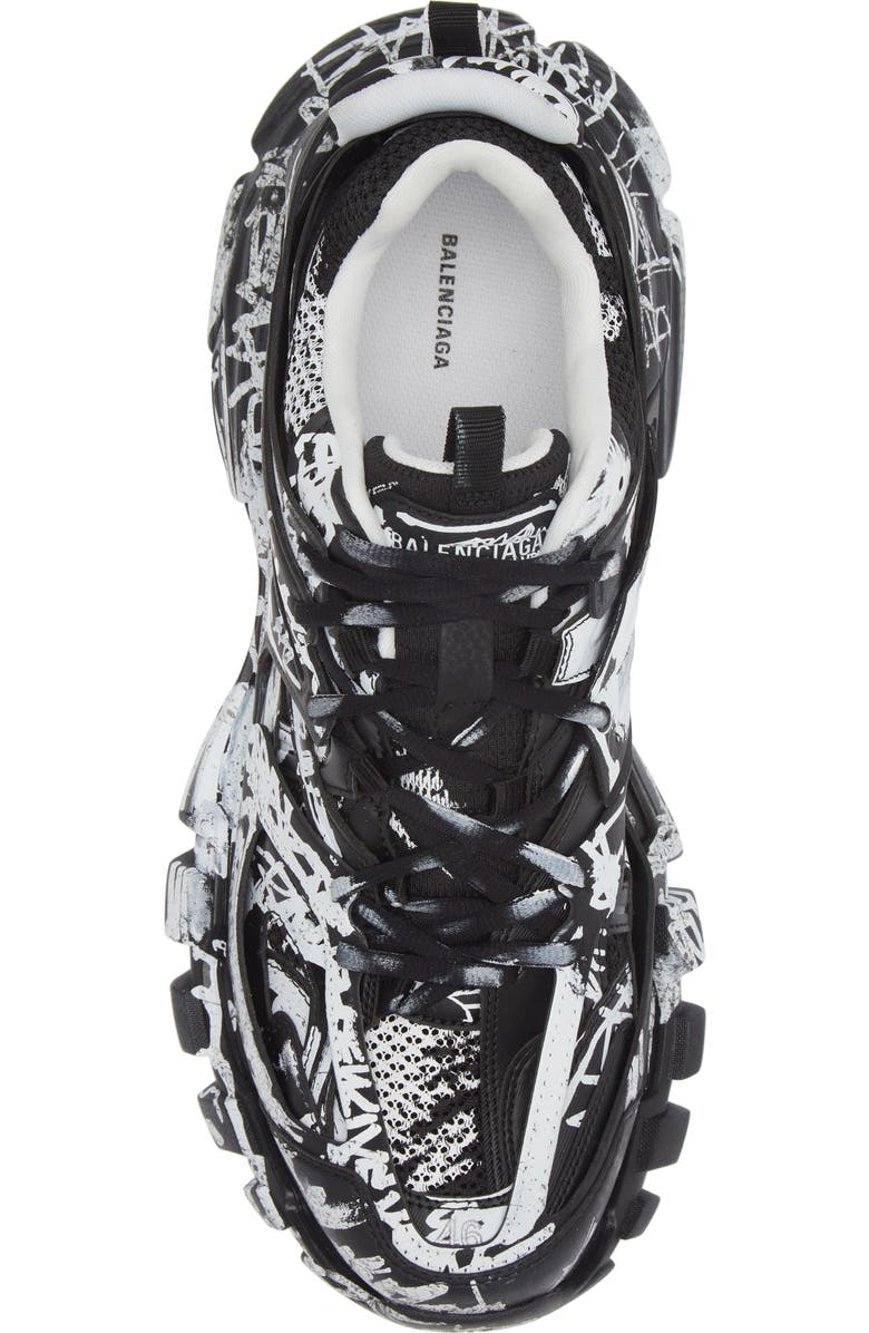 Balenciaga Track Graffiti Sneaker, Alternate, color,
