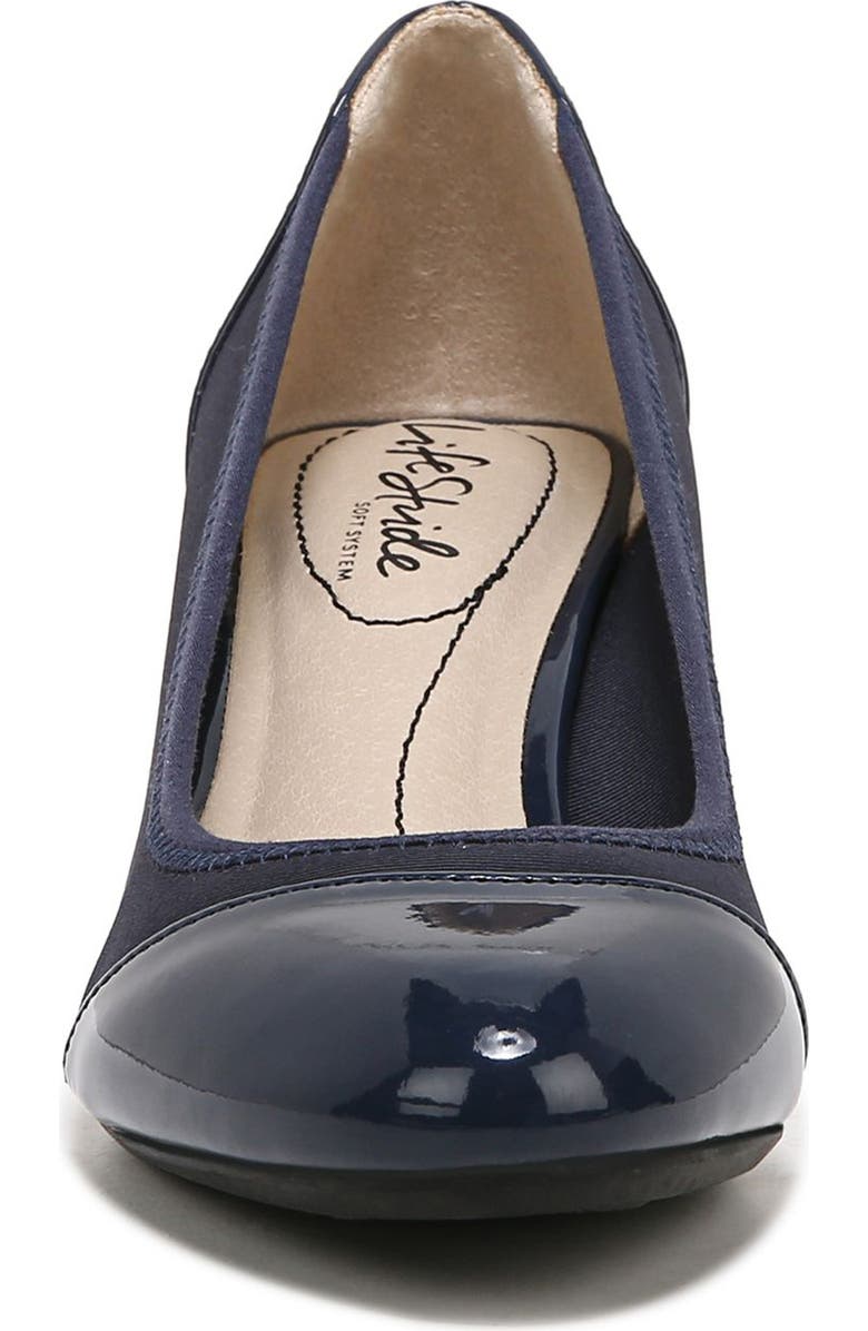 LifeStride Juliana Stretch Wedge Pump, Alternate, color,