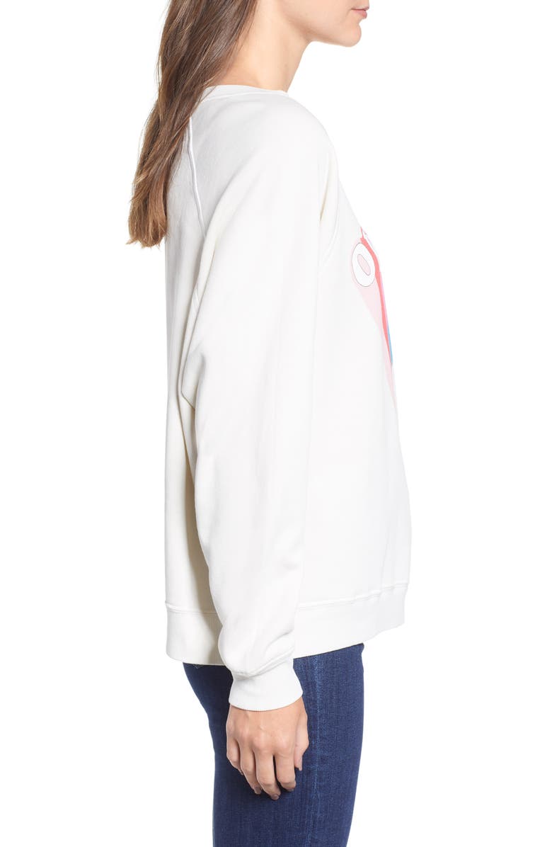 Wildfox Sommers - Over It Sweatshirt, Alternate, color, 