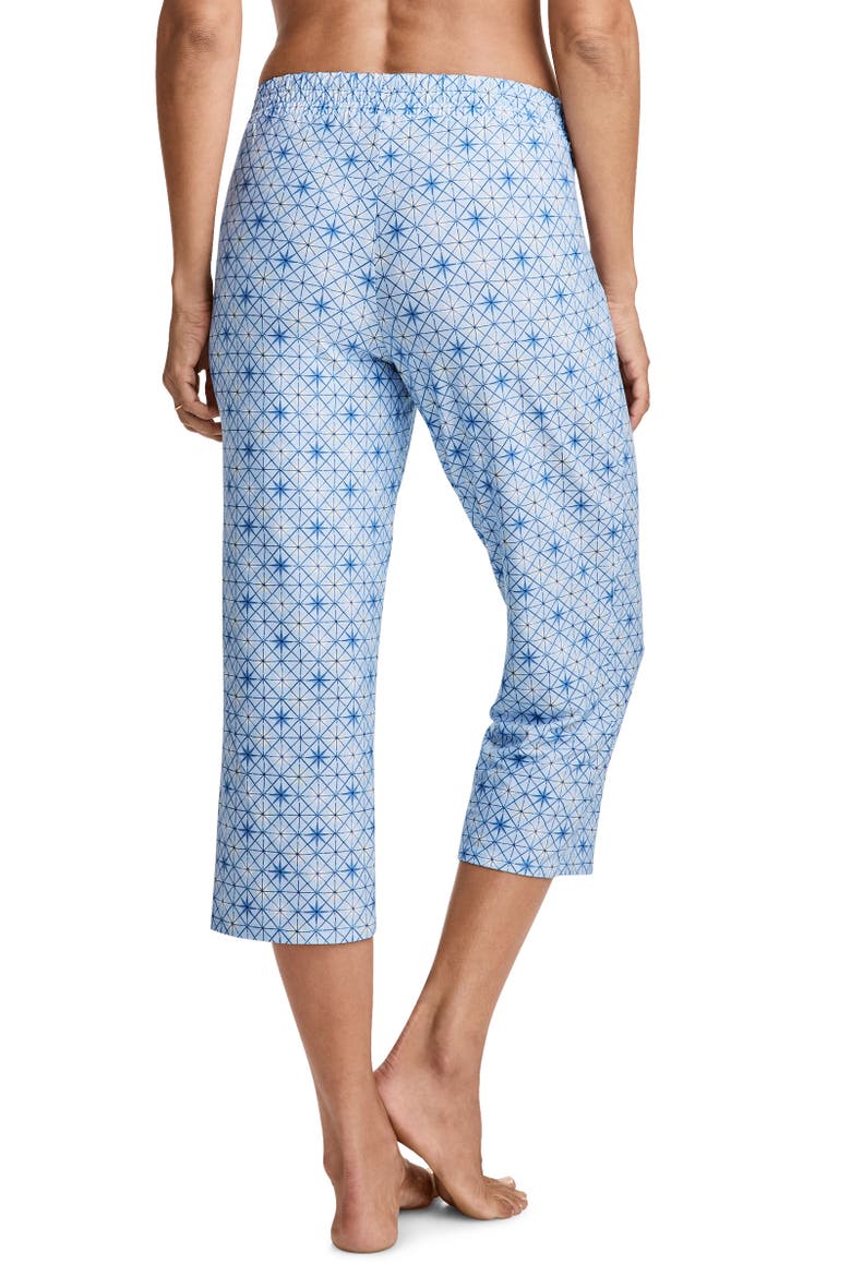 Women's Soft Cool Capri, Alternate, color, Paper Stars