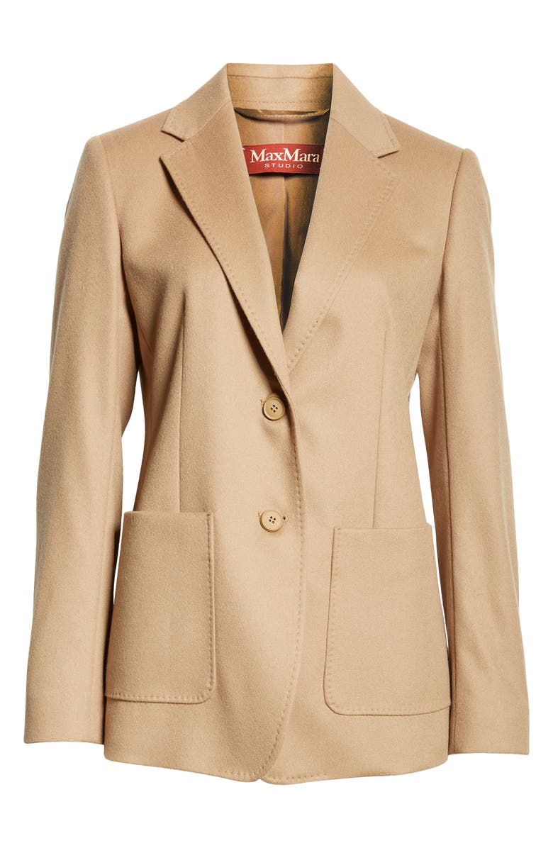 Max Mara Studio Clan Wool Jacket, Alternate, color, 