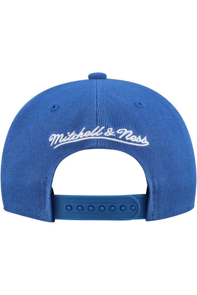 Youth Mitchell & Ness Blue Detroit Lions Gridiron Classics Ground Snapback Hat, Alternate, color, Blue