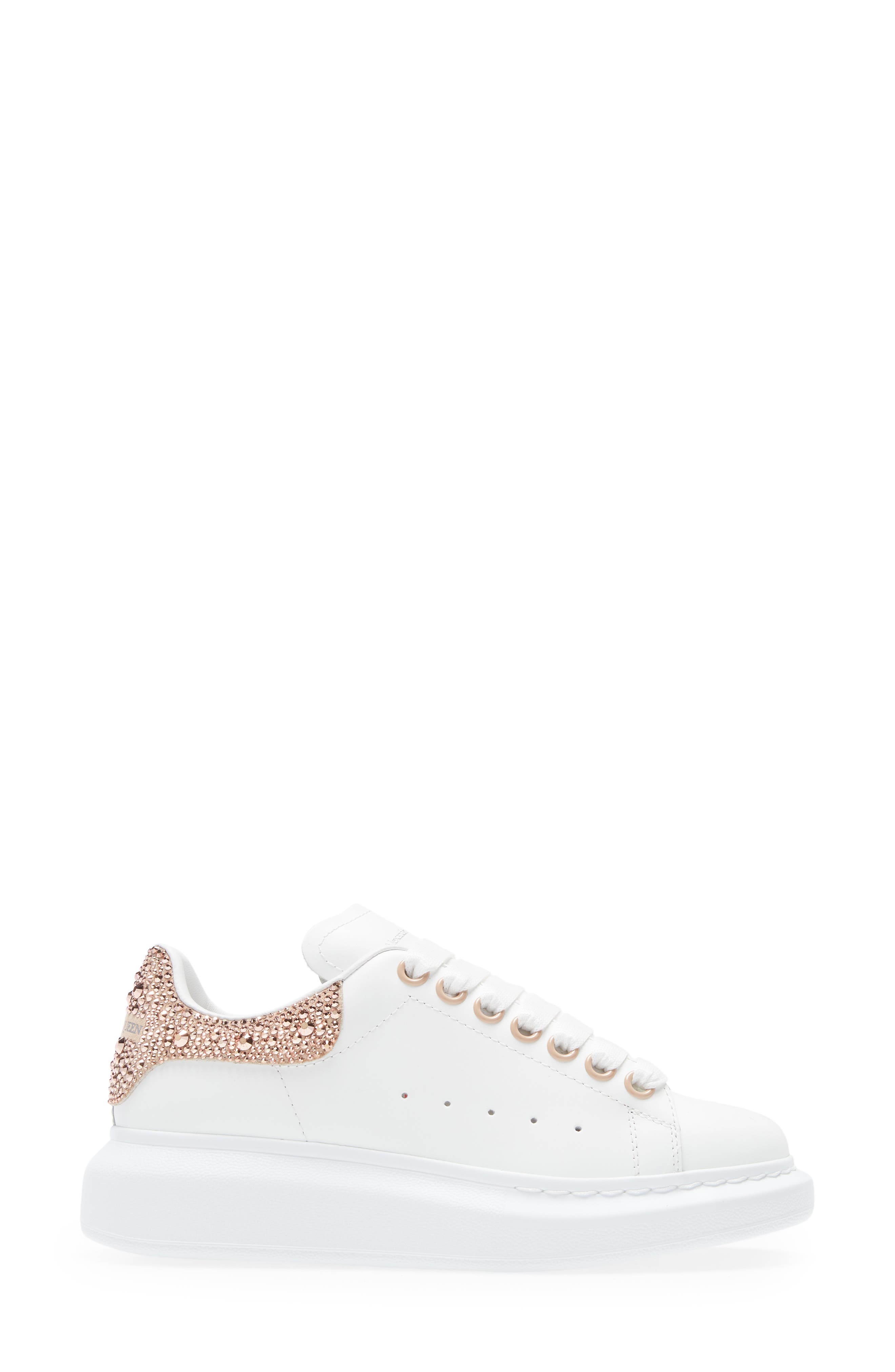 McQueen Alexander McQueen Wedge Sneaker, Alternate, color, 