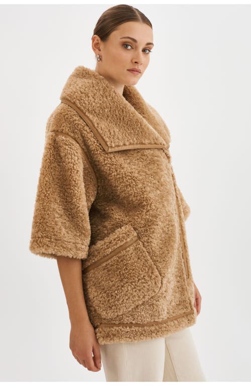 Lamarque Ohanna | Faux Fur Coat In Brown