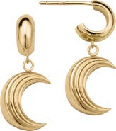 Jennifer Zeuner Apollo Huggie Hoop Earrings