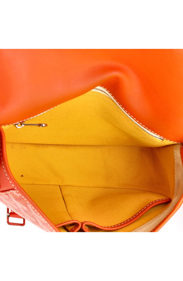 Pre-Owned Goyard Belvedere Messenger Bag Coated Canvas with Leather PM, Alternate, color, Orange