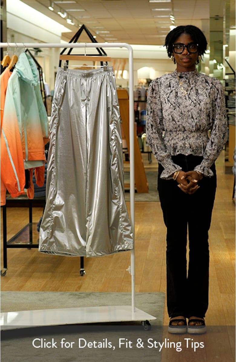 F50 Metallic Track Pants, sales video thumbnail