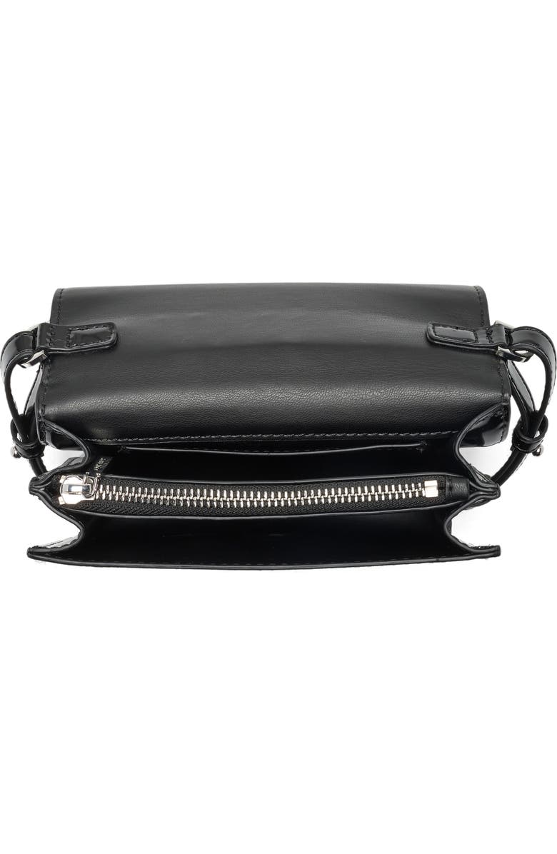 DKNY Riona Crossbody Bag, Alternate, color, Black/ Silver