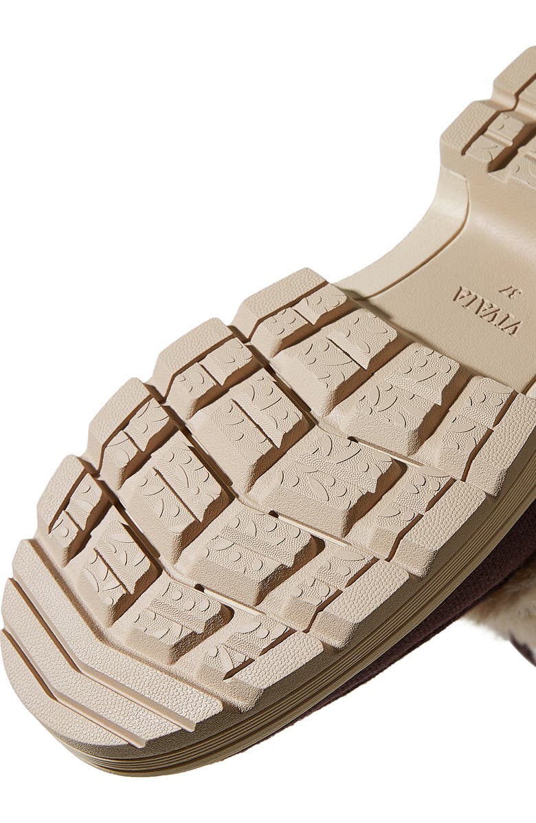 VIVAIA Faux Fur Water-Repellent Lightweight Warm Boots, Alternate, color, Dark Chocolate