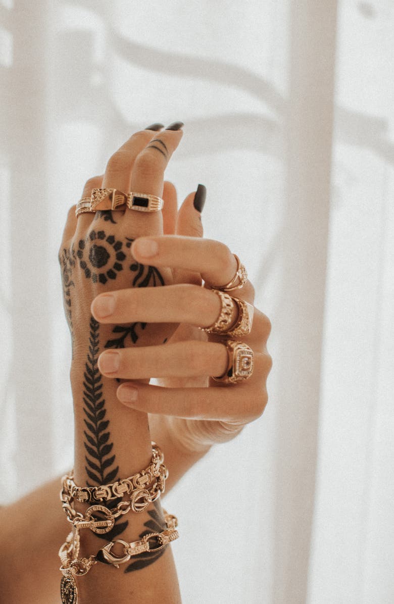 Child of Wild Asher Chain Bracelet, Alternate, color, Gold