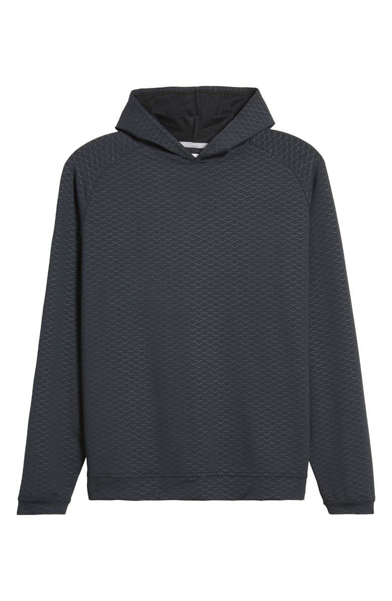 Peter Millar Pine Arrow Print Performance Hoodie, Alternate, color, 