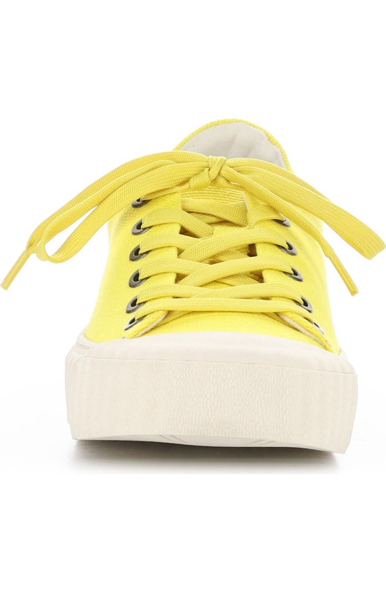Bos. & Co. Chaya Sneaker, Alternate, color, Yellow Canvas