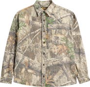 ONE OF THESE DAYS Camo Button-Up Shirt