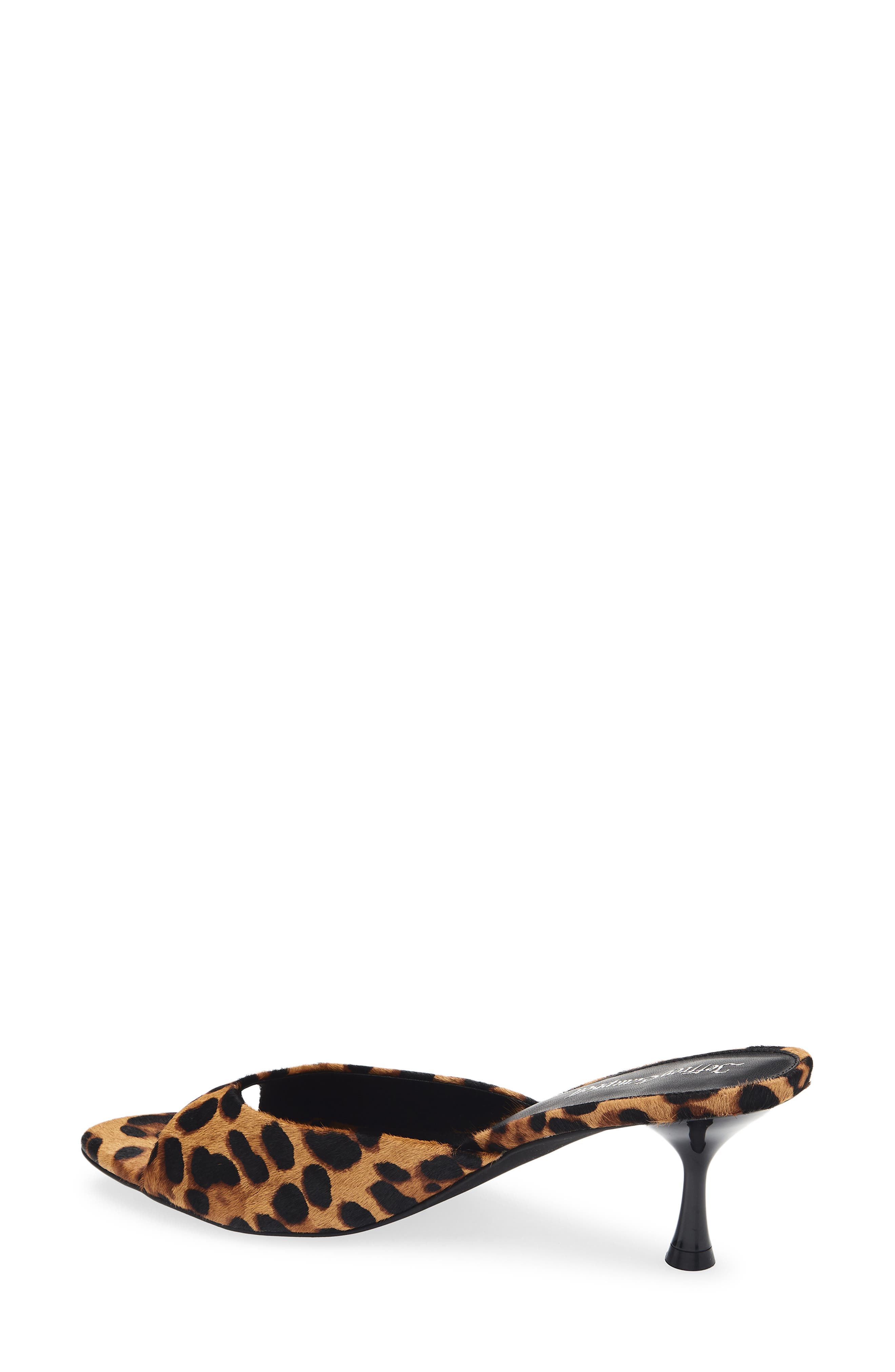Jeffrey Campbell Spy-Kid Slide Sandal, Alternate, color, Tan Brown Cheetah