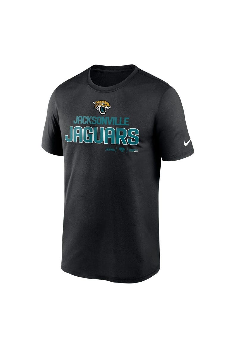Men's Nike Black Jacksonville Jaguars Legend Community Performance T-Shirt, Alternate, color, Black