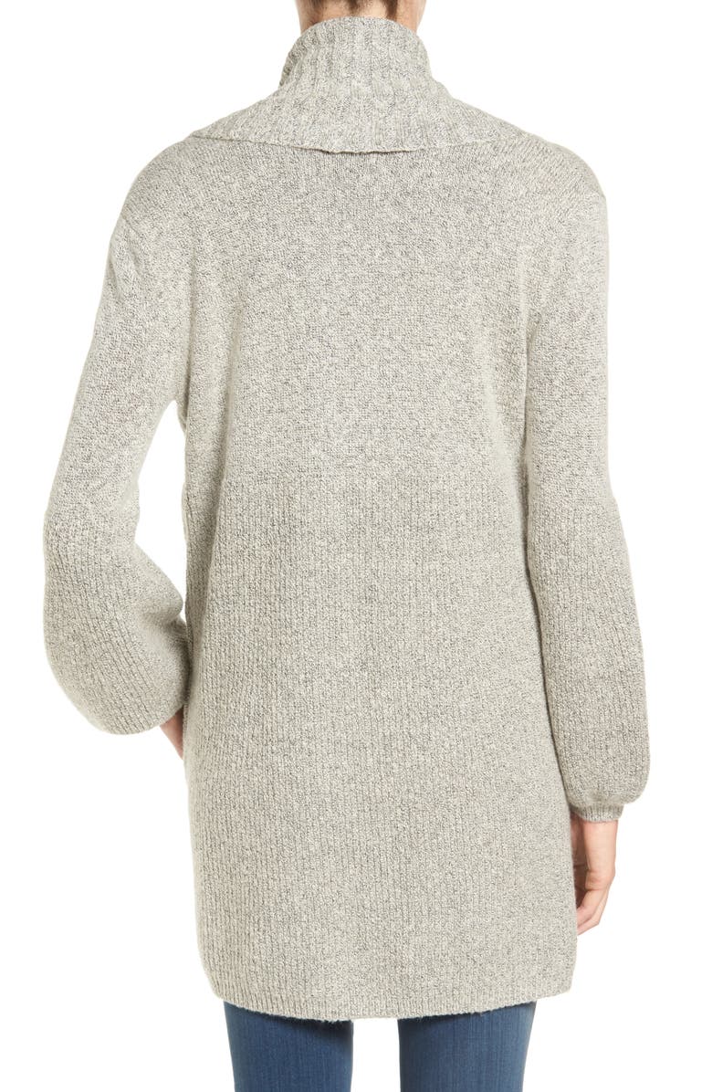Hinge Ribbed Cardigan, Alternate, color, 