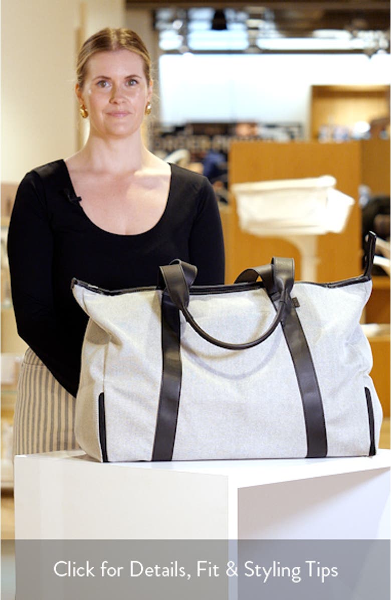 Transit Canvas Tote, sales video thumbnail