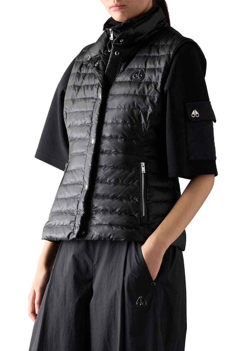 Cloud Walker 800 Fill Power Down Vest, Main, color, BLACK