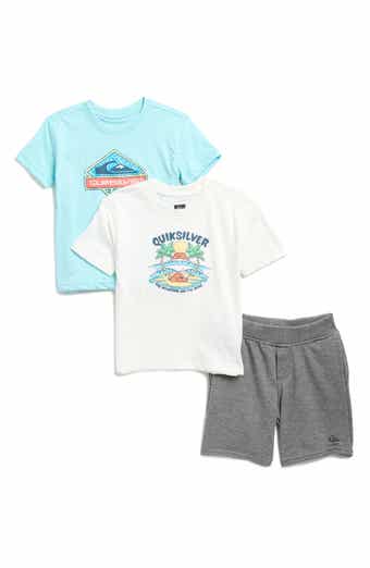 Quiksilver 3-Pack Assorted T-Shirts & Shorts Set