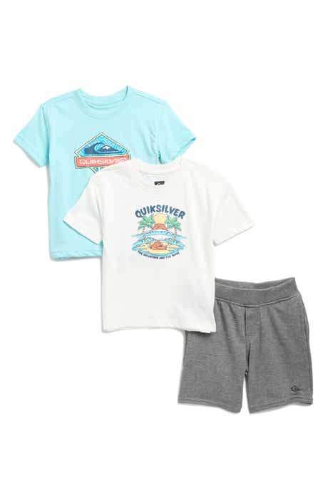 Quiksilver 3-Pack Assorted T-Shirts & Shorts Set