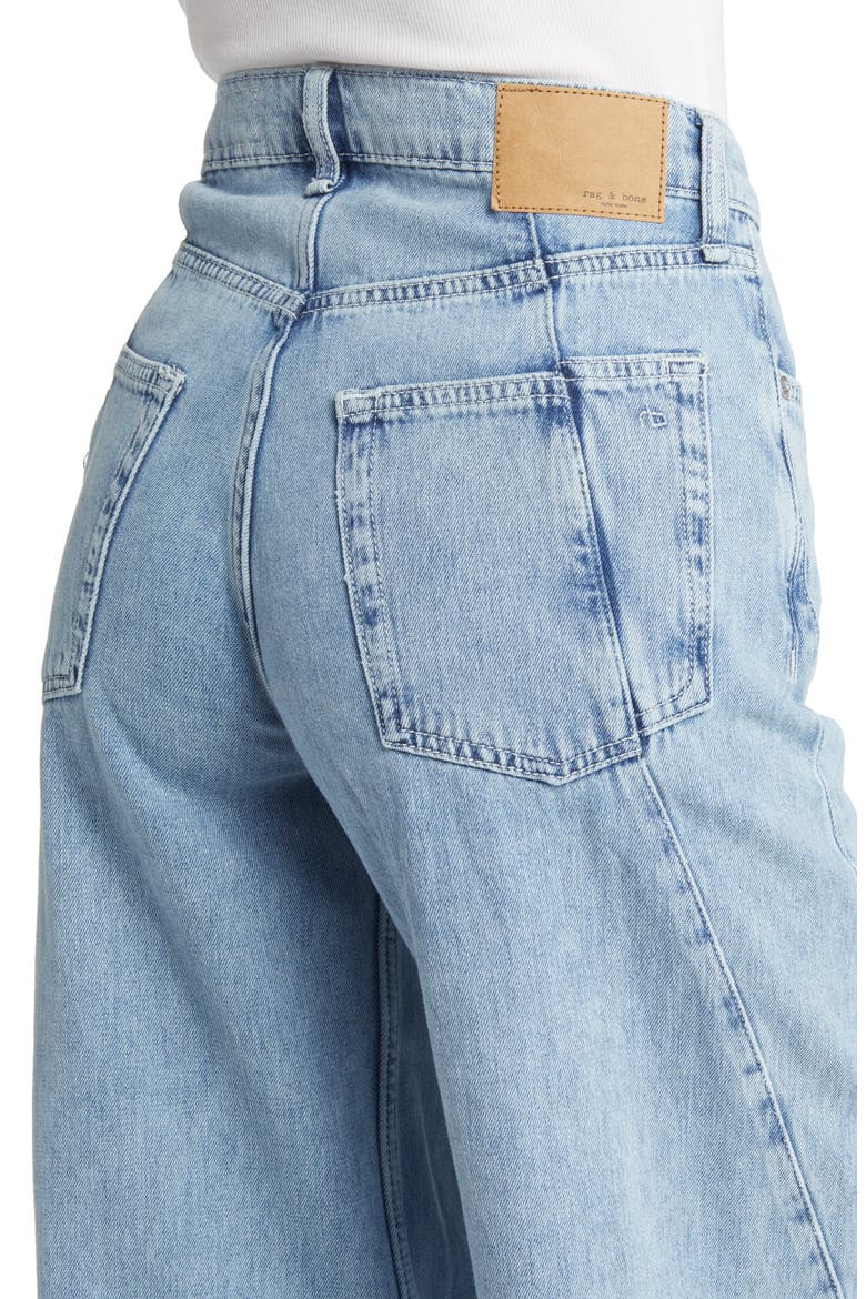 Sofie Splice High Waist Wide Leg Jeans, Alternate, color, ALISHA