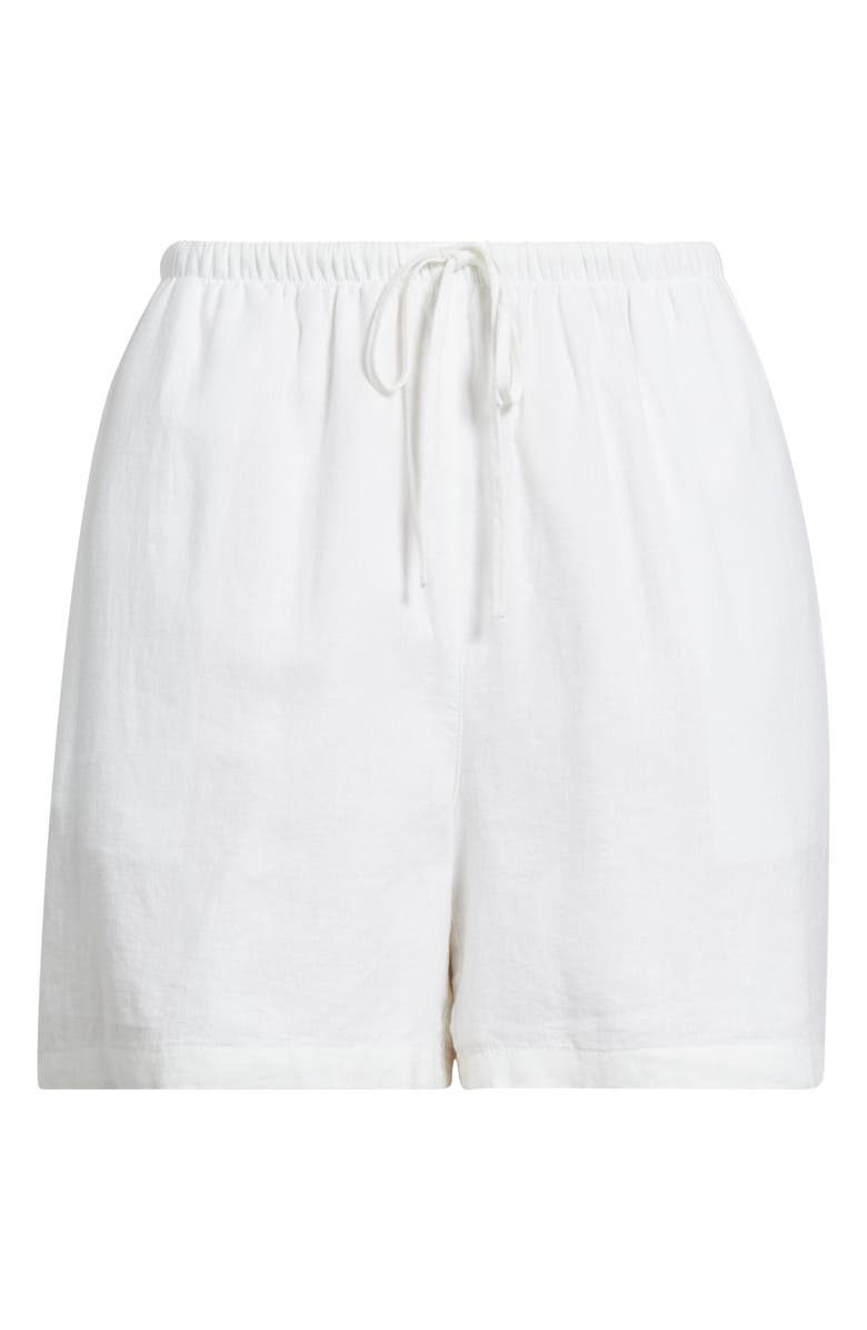 Caslon<sup>®</sup> Easy Linen Blend Shorts, Alternate, color, White