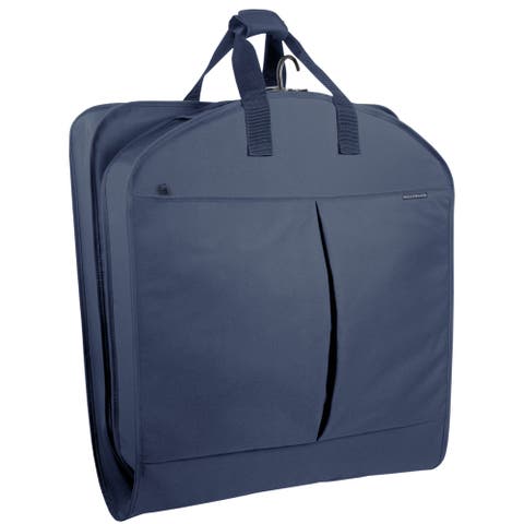 45" Deluxe Extra Capacity Travel Garment Bag with two accessory