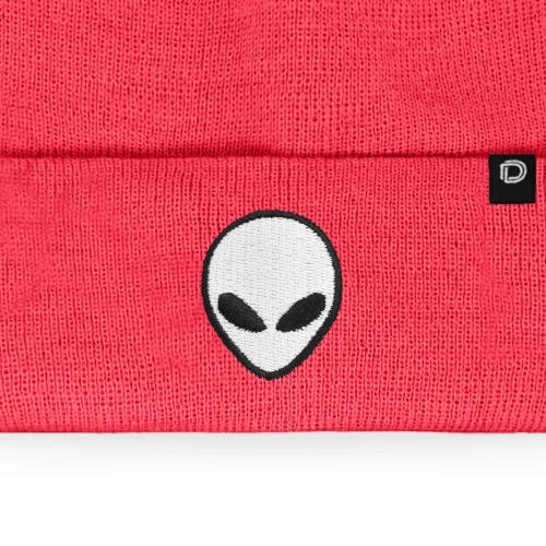 Dalix Alien Beanie In Neon Pink