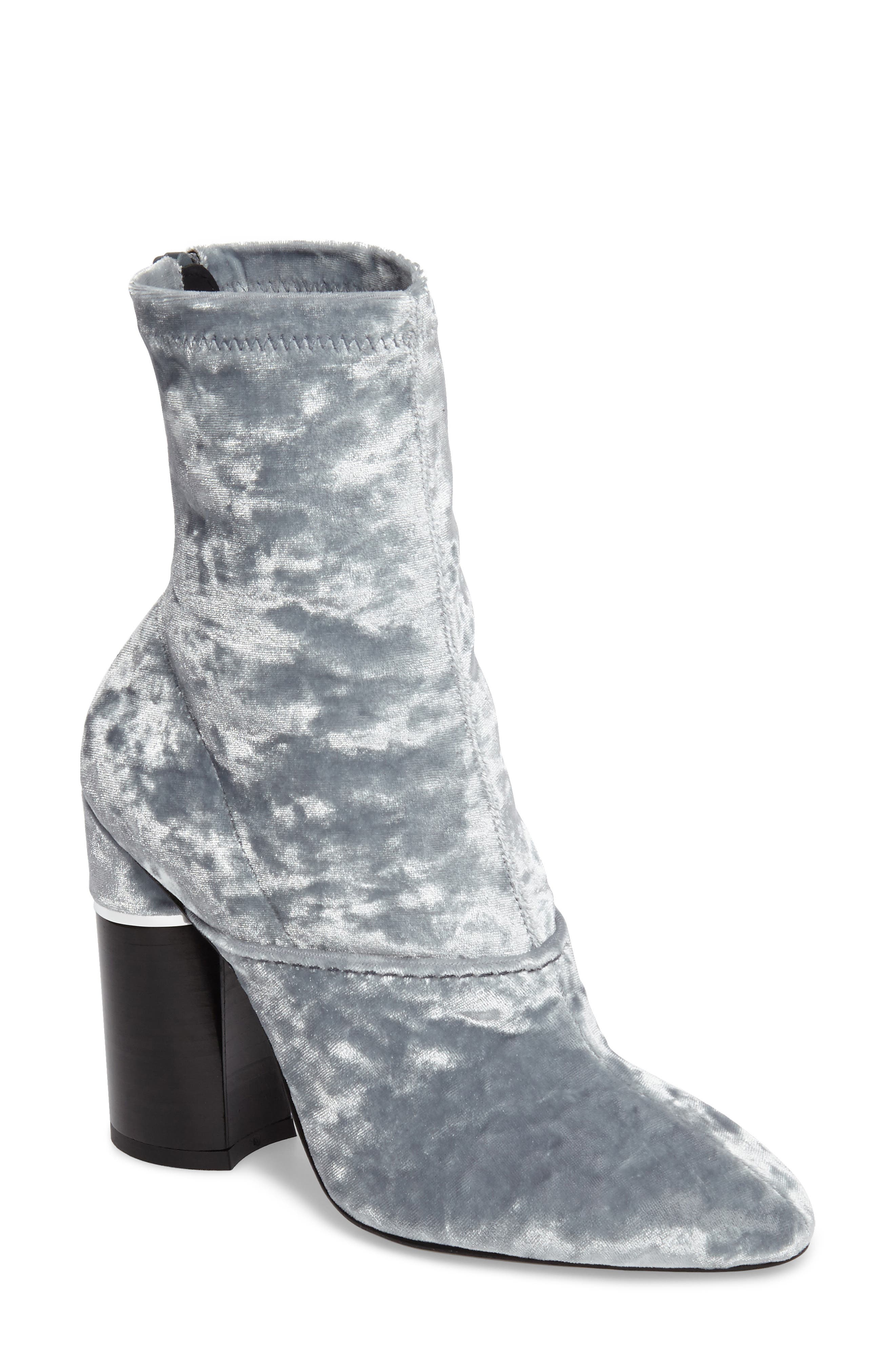 3.1 Phillip Lim 'Kyoto' Crushed Velvet Boot, Main, color, 