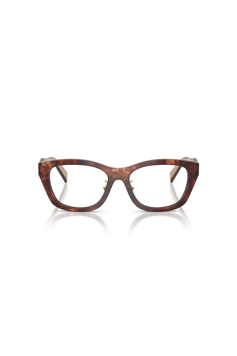 53mm Irregular optical glasses, Alternate, color, Brown