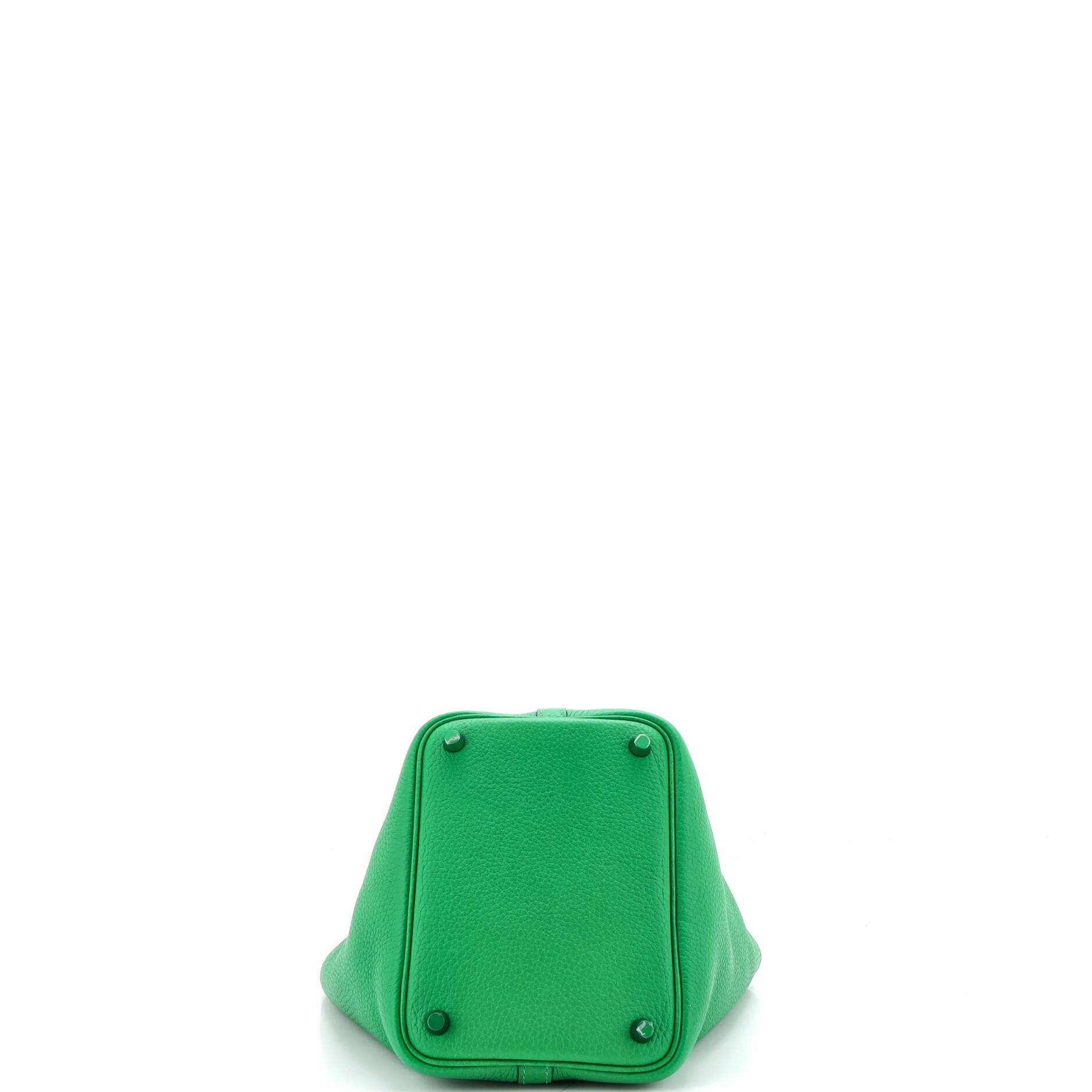 Monochrome Picotin Lock Bag Clemence PM, Alternate, color, Green