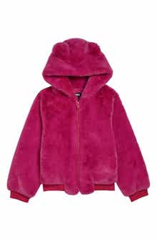 Apparis Kids' Lily Faux Fur Hooded Coat