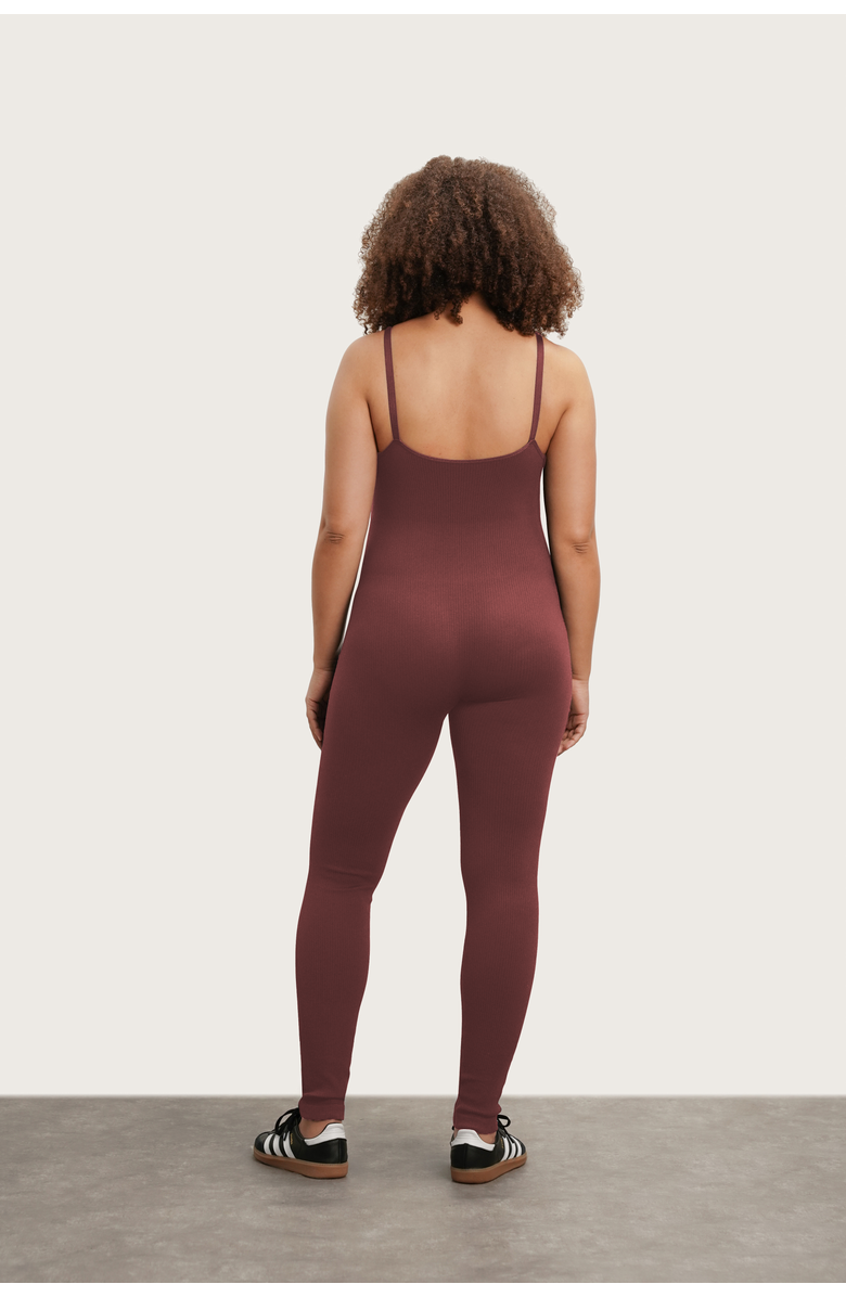 Nom Maternity The Jordan Nursing Jumpsuit, Alternate, color, Burgundy