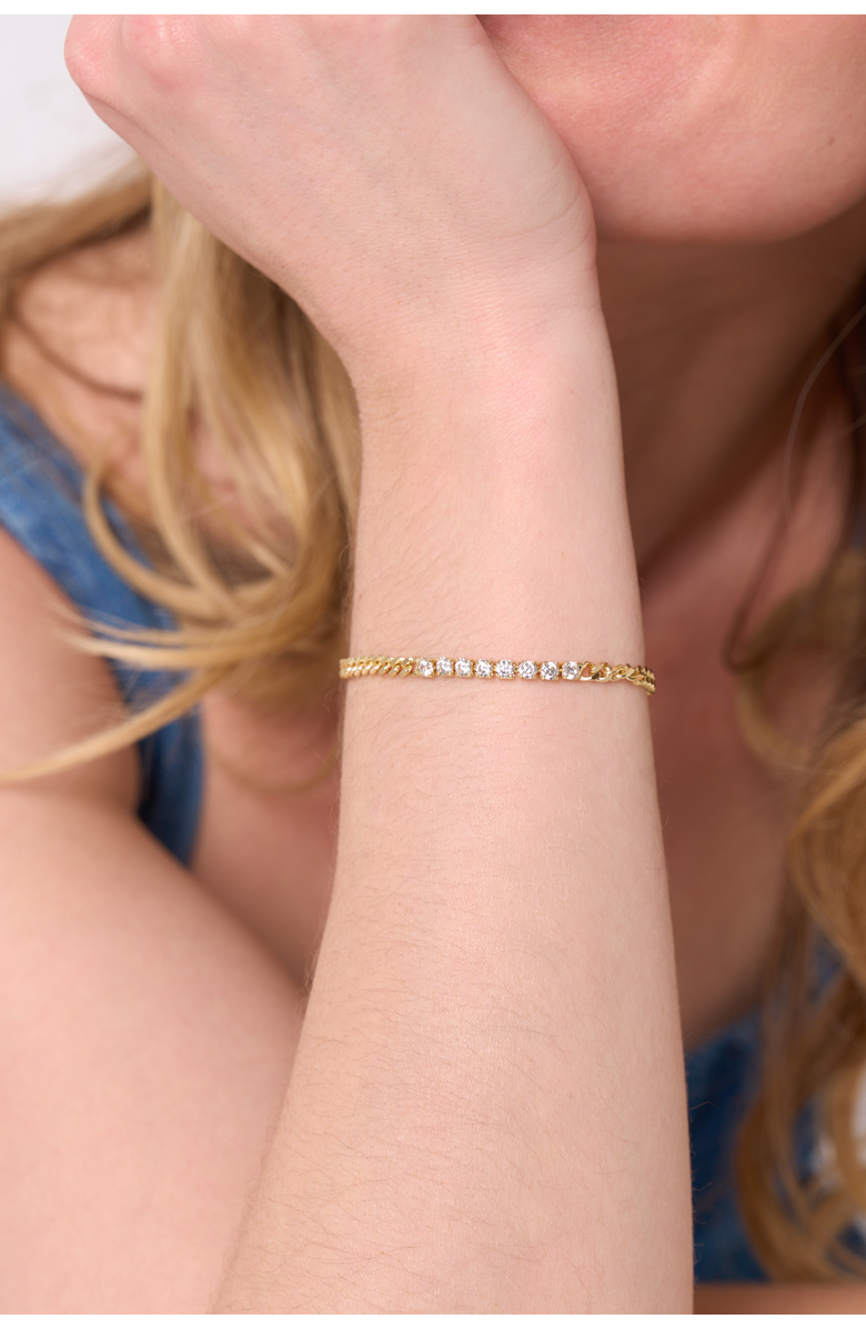 Electric Picks Skylar Bracelet, Alternate, color, Gold