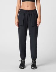 PLEIN SPORT Nylon Stretch High Waisted Jogging Pants Women